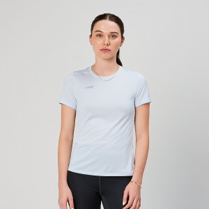 Altra CORE SHORT SLEEVE TEE Women's T-Shirt Blue | MKN-469805