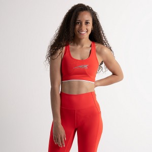 Altra CORE Women's Sports Bra Red | PTY-590268