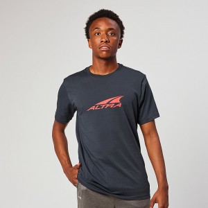 Altra EVERYDAY RECYCLED TEE Men's T-Shirt Black | BHC-801723