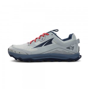 Altra LONE PEAK 6 Men's Trail Running Shoes Grey Navy | AKO-239175