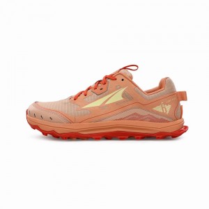 Altra LONE PEAK 6 Women's Trail Running Shoes Coral | YAU-054621