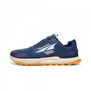 Altra LONE PEAK 7 Men's Trail Running Shoes Navy | KBZ-639145