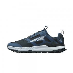 Altra LONE PEAK 8 Men's Trail Running Shoes Navy / Black | AXV-190857