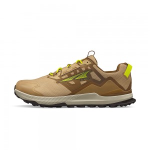 Altra LONE PEAK ALL-WTHR LOW 2 Men's Trail Running Shoes Brown | IRX-754623