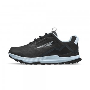 Altra LONE PEAK ALL-WTHR LOW 2 Women's Trail Running Shoes Black | DBS-579486