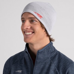 Altra MERINO RUN Men's Beanie Grey | TFE-906478