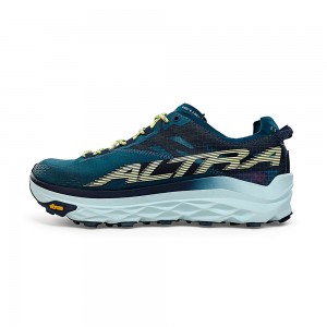 Altra MONT BLANC Women's Trail Running Shoes Deep Blue | BMT-314528