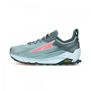 Altra OLYMPUS 5 Women's Trail Running Shoes Turquoise | HTK-970358