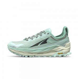 Altra OLYMPUS 5 Women's Trail Running Shoes Silver / Blue | BEF-263509