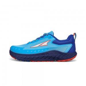 Altra OUTROAD 2 Men's Road Running Shoes Blue | DXJ-140269