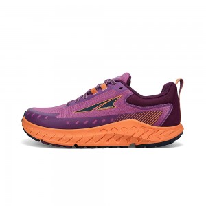 Altra OUTROAD 2 Women's Road Running Shoes Purple / Orange | ZBF-695841