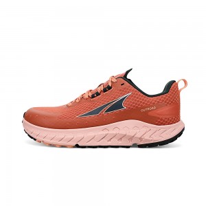 Altra OUTROAD Women's Road Running Shoes Red / Orange | EXM-731648