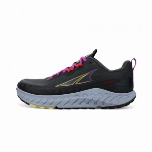 Altra OUTROAD Women's Trail Running Shoes Dark Gray/Blue | IYQ-046172