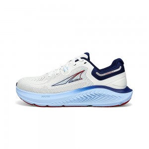 Altra PARADIGM 7 Women's Road Running Shoes White / Blue | HSU-718234