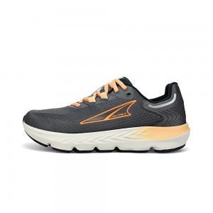 Altra PROVISION 7 Women's Road Running Shoes Grey / Orange | VKS-270859