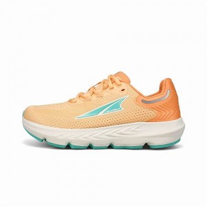 Altra PROVISION 7 Women's Road Running Shoes Green / Orange | NPJ-519478