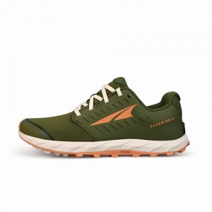 Altra SUPERIOR 5 Women's Road Running Shoes Olive | CIA-203594