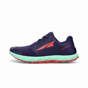 Altra SUPERIOR 5 Women's Road Running Shoes Purple | XOH-463205