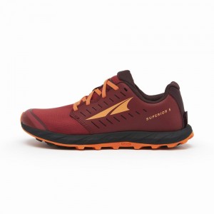 Altra SUPERIOR 5 Women's Road Running Shoes Burgundy | DXS-249783