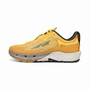 Altra TIMP 4 Men's Trail Running Shoes Gray / Yellow | WKZ-261034