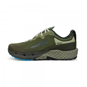 Altra TIMP 4 Men's Trail Running Shoes Olive | YUO-914706