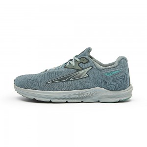 Altra TORIN 5 LUXE Women's Walking Shoes Grey / Blue | AQO-968035