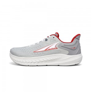 Altra TORIN 7 Men's Road Running Shoes Grey / Red | OGC-283907