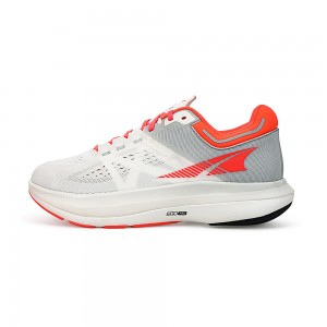 Altra VANISH TEMPO Women's Road Running Shoes White / Coral | FXO-017456