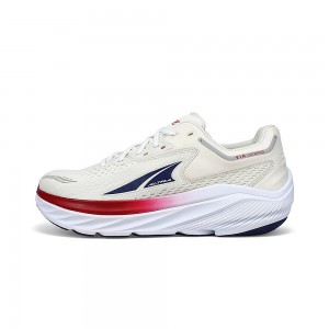 Altra VIA OLYMPUS Men's Road Running Shoes White / Blue | ZRS-864329