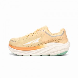 Altra VIA OLYMPUS Women's Road Running Shoes Green / Orange | HXM-691350