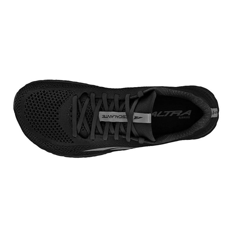 Altra ESCALANTE RACER Men's Training Shoes Black / Black | UWG-359148