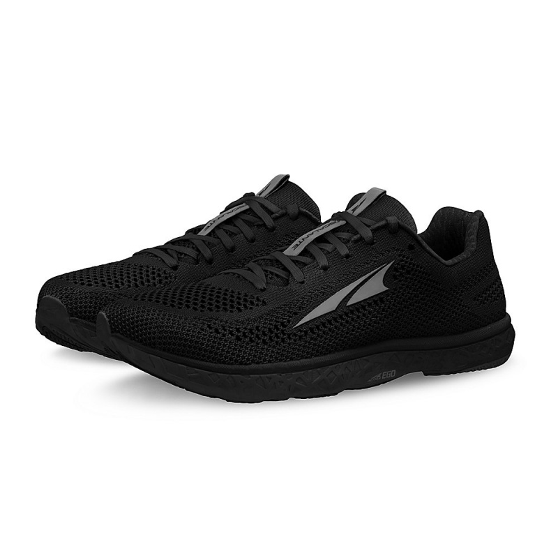 Altra ESCALANTE RACER Men's Training Shoes Black / Black | UWG-359148