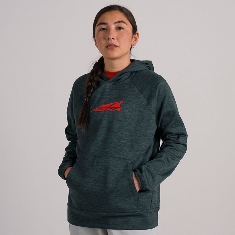 Altra EVERYDAY Women's Hoodie Green | DZH-712463