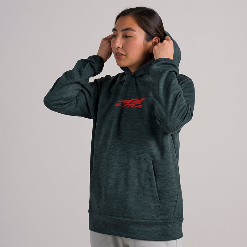 Altra EVERYDAY Women's Hoodie Green | DZH-712463