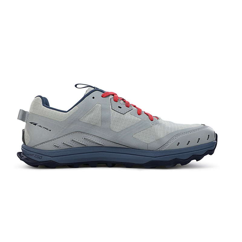 Altra LONE PEAK 6 Men's Trail Running Shoes Grey Navy | AKO-239175