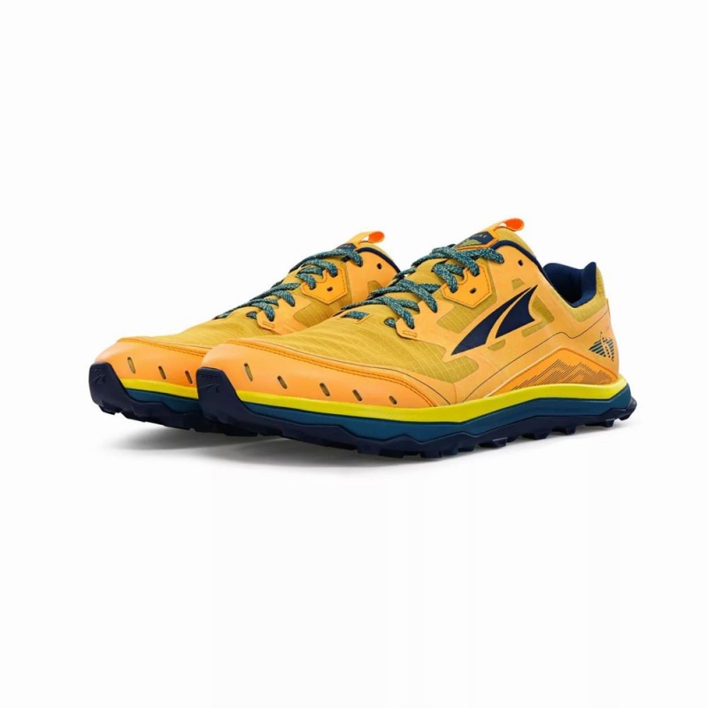 Altra LONE PEAK 6 Men's Trail Running Shoes Yellow | MJF-506718