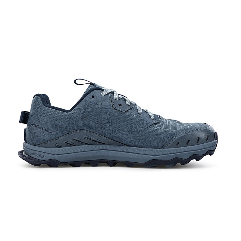 Altra LONE PEAK 6 Women's Trail Running Shoes Navy / Light Blue | LWO-296430