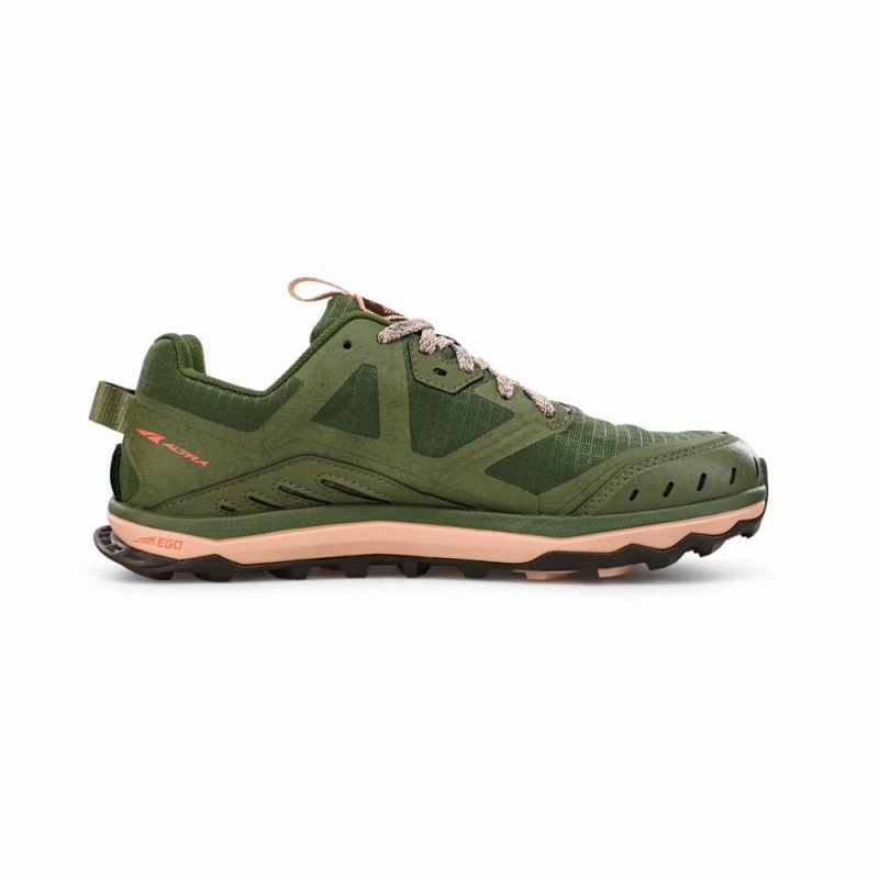 Altra LONE PEAK 6 Women's Trail Running Shoes Olive | HTR-197308