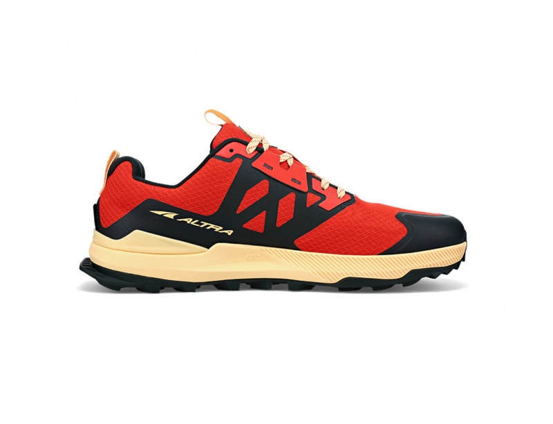 Altra LONE PEAK 7 Men's Trail Running Shoes Red / Orange | AJG-180693