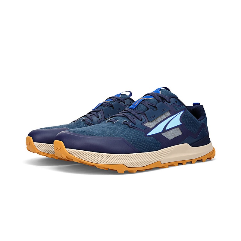 Altra LONE PEAK 7 Men's Trail Running Shoes Navy | KBZ-639145