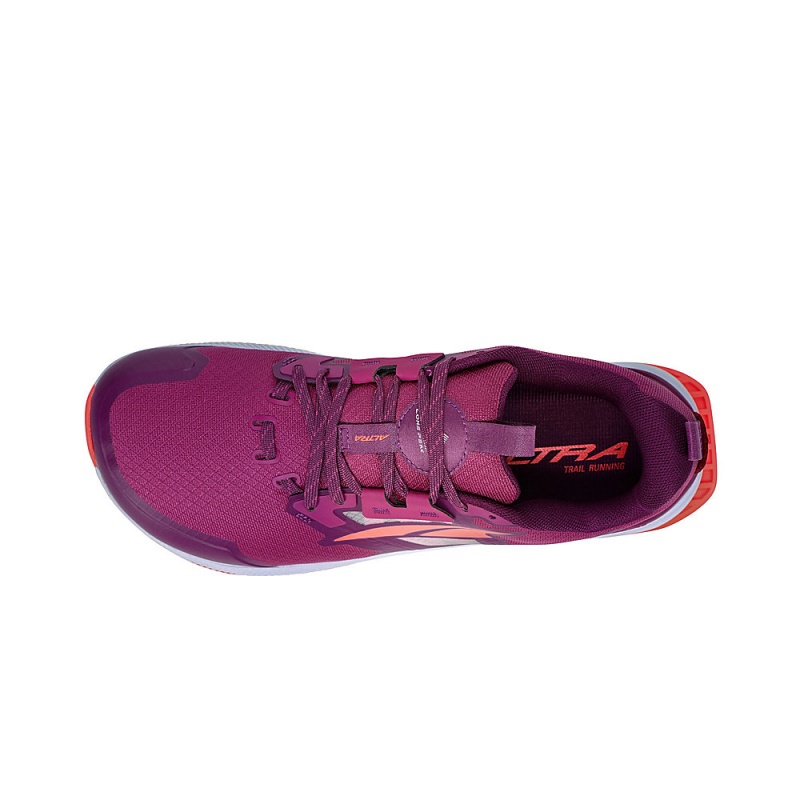 Altra LONE PEAK 7 Women's Trail Running Shoes Purple / Orange | AZF-614793