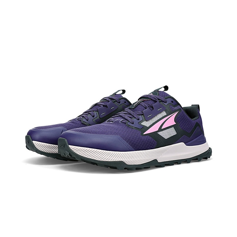 Altra LONE PEAK 7 Women's Trail Running Shoes Dark Purple | BJW-710895