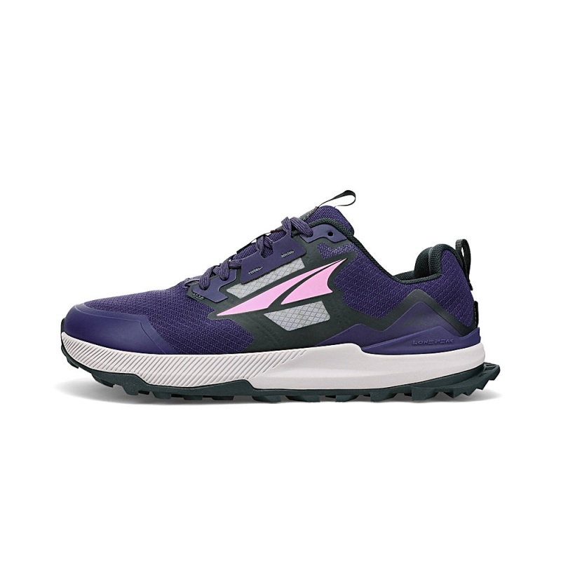 Altra LONE PEAK 7 Women\'s Trail Running Shoes Dark Purple | BJW-710895