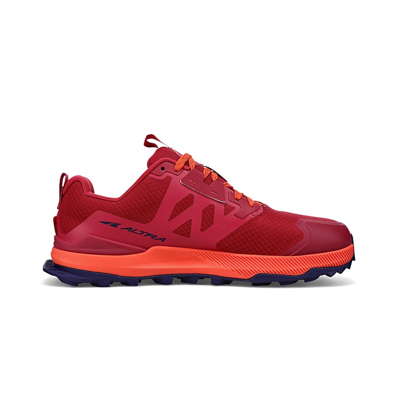 Altra LONE PEAK 7 Women's Trail Running Shoes Dark Red | RTD-984350