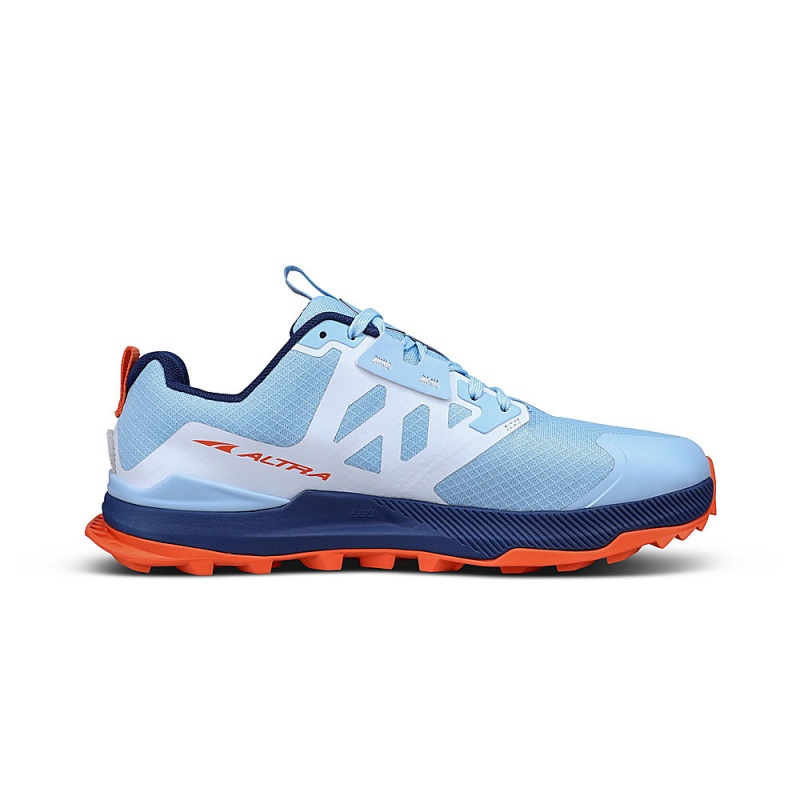 Altra LONE PEAK 7 Women's Trail Running Shoes Blue / Orange | QKW-710625