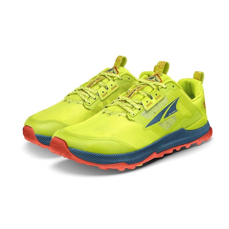 Altra LONE PEAK 8 Men's Trail Running Shoes Yellow | LKN-923175