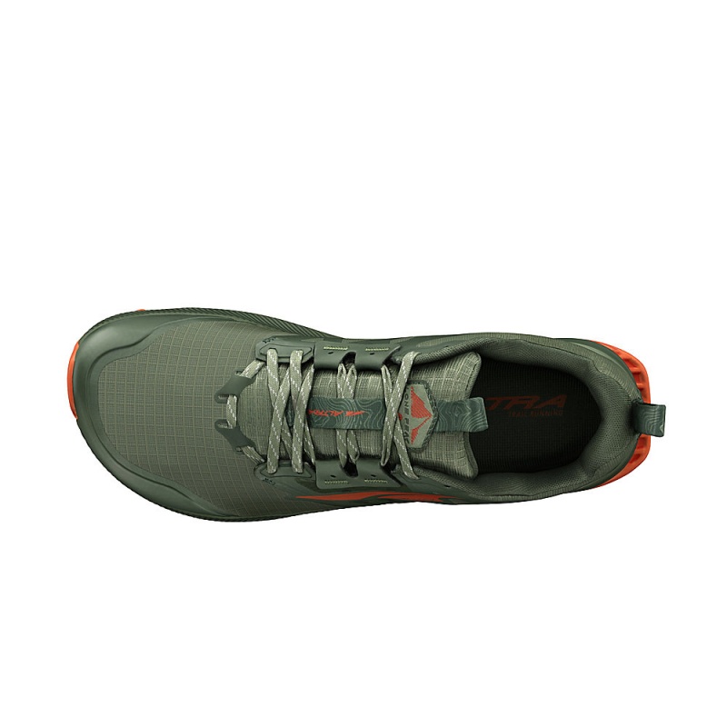 Altra LONE PEAK 8 Men's Trail Running Shoes Olive | AOM-731254