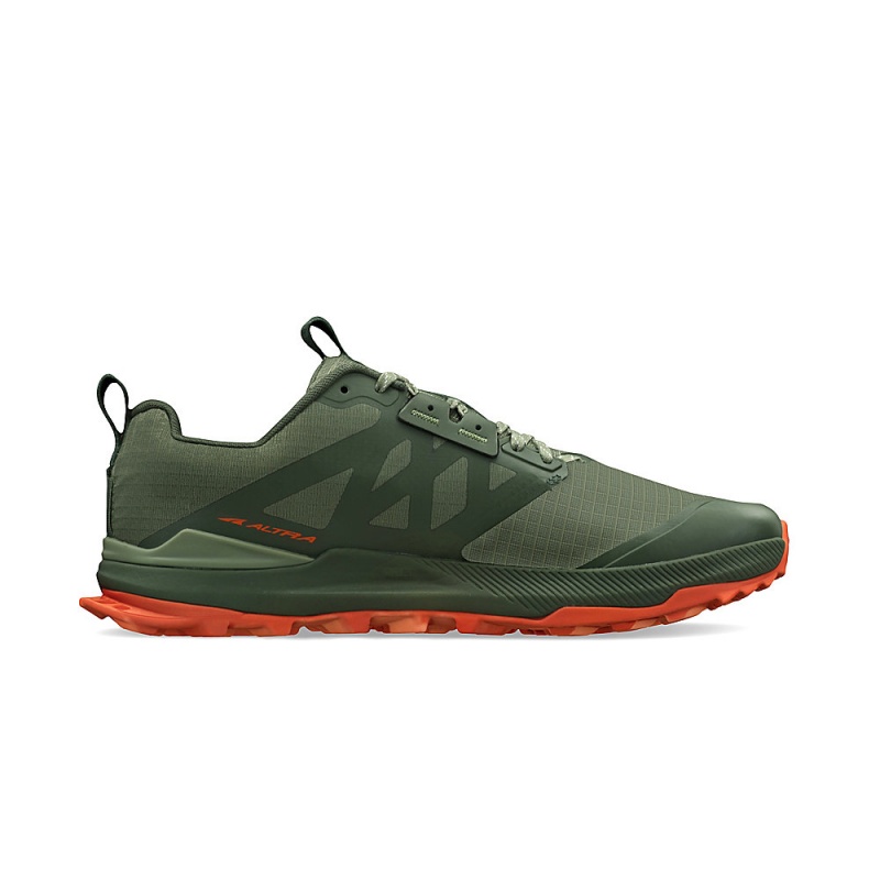 Altra LONE PEAK 8 Men's Trail Running Shoes Olive | AOM-731254