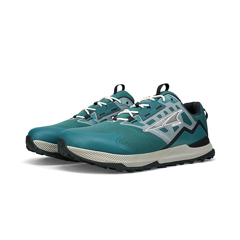 Altra LONE PEAK ALL-WTHR LOW 2 Men's Trail Running Shoes Deep Green | ZMA-718453