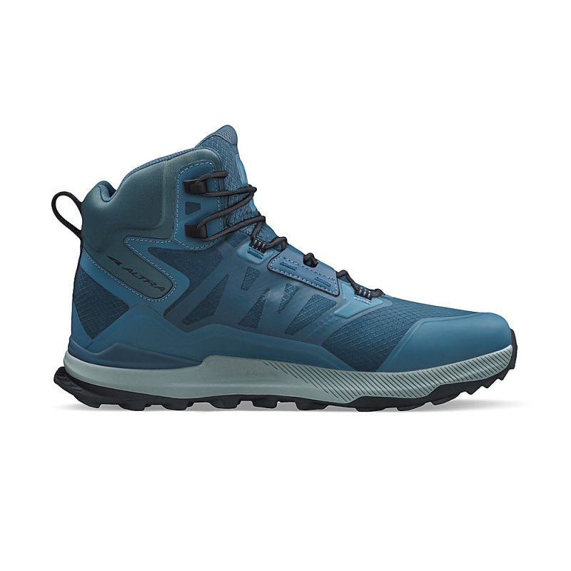 Altra LONE PEAK ALL-WTHR MID 2 Men's Hiking Boots Blue | NOE-281476